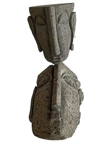 KV001
Untitled - I
Granite
15 x 7.5 x 15 inches
Unavailable (Can be commissioned)
